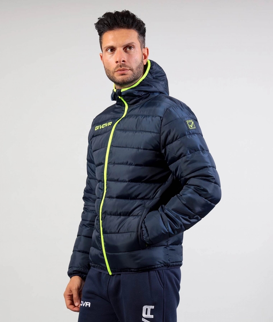 Givova Olanda Unisex kabát s.kék-sárga fluo 0419 demo