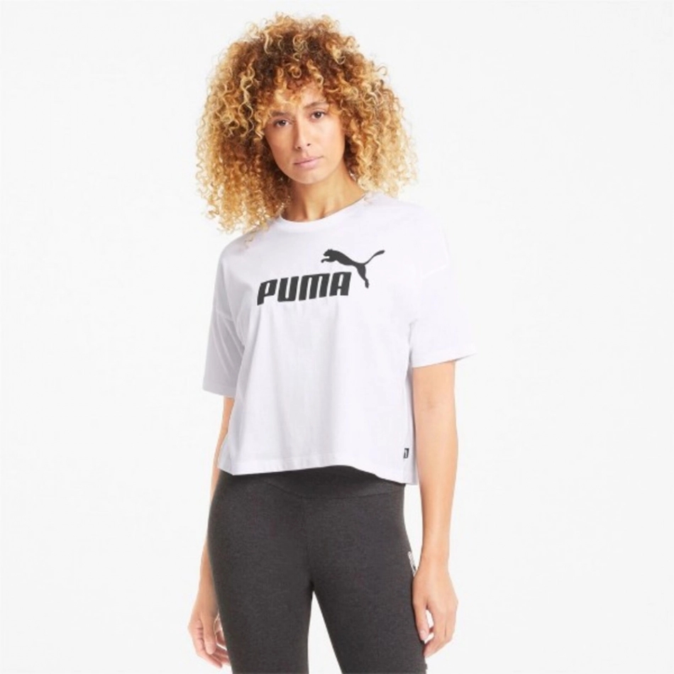 Puma ESS Cropped pamut rövid póló női 586866 02 demo