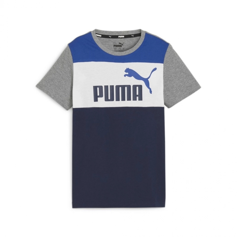 Puma ESS Block pamut póló gyerek 679716 14 demo