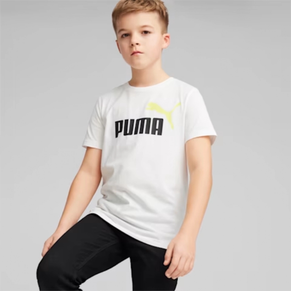 Puma ESS+ Col Logo pamut póló gyerek 586985 32 demo