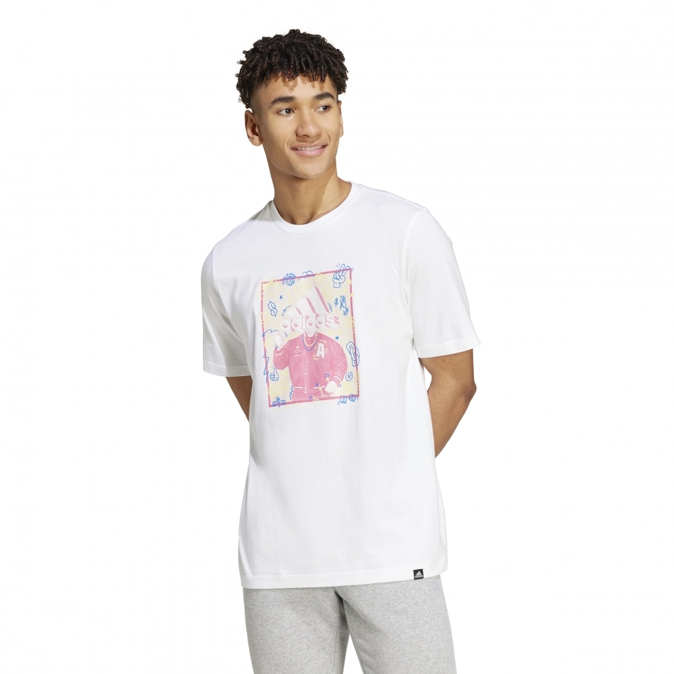 Adidas Doodle pamut póló férfi IY8074 demo