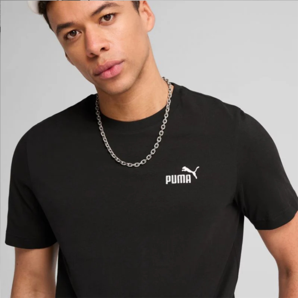Puma ESS Small pamut póló férfi 682534 01 demo