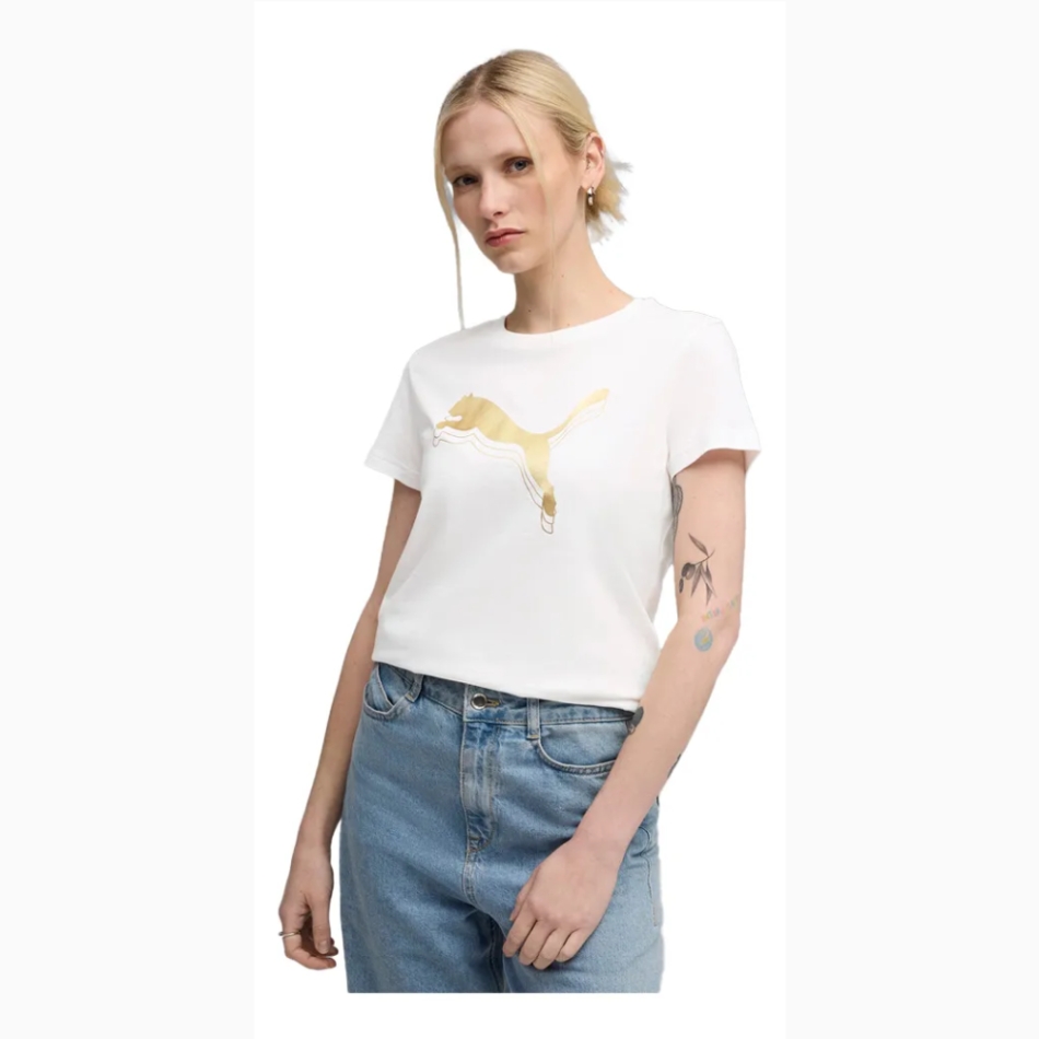Puma ESS Metallic pamut póló női 684995 52 demo