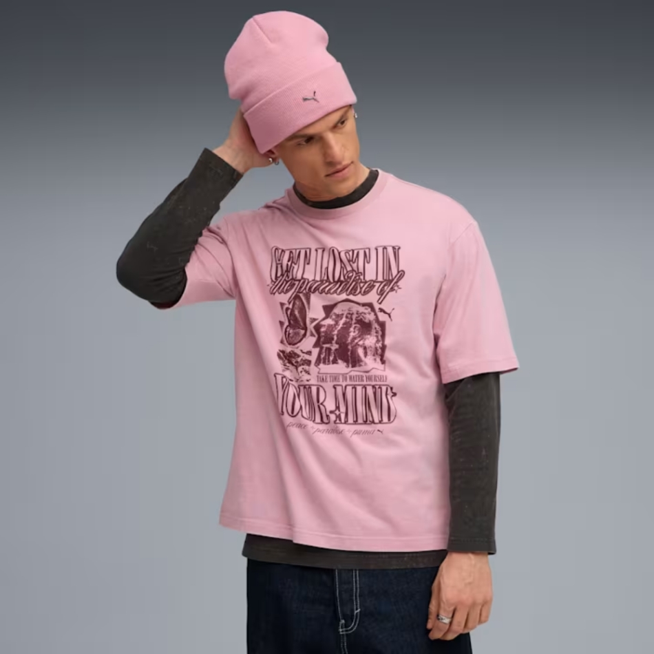 Puma Graphic Paradise pamut póló férfi 632115 65 demo